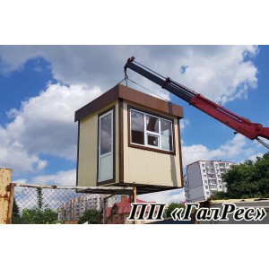 КПП, контрольно пропускний пункт 2.4*2.4м (6м.кв.)